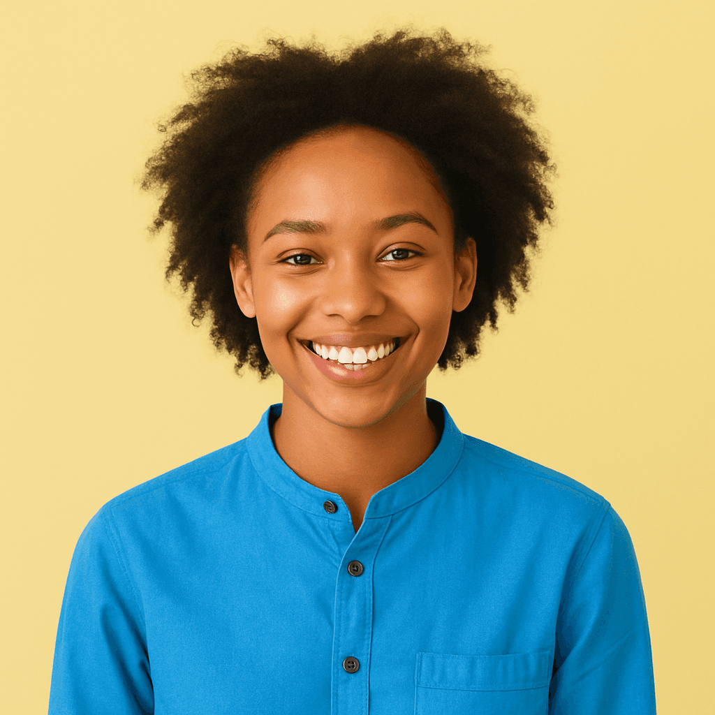 femme professionnelle souriante